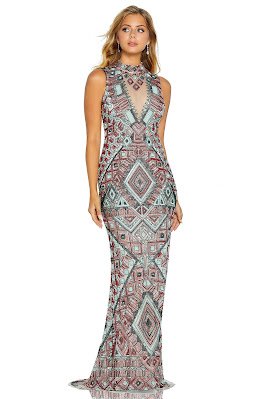 Body Conscious Prom Dress Amarra Multi Color