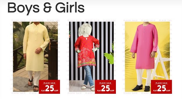 J. Jamshed Boys & Girls sale collection
