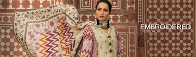 Warda winter embroidered unstitched collection