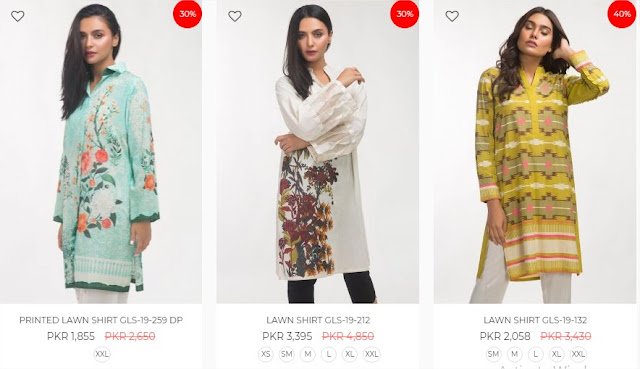 Ideas By Gul Ahmed women pret online sale up-to 50% off