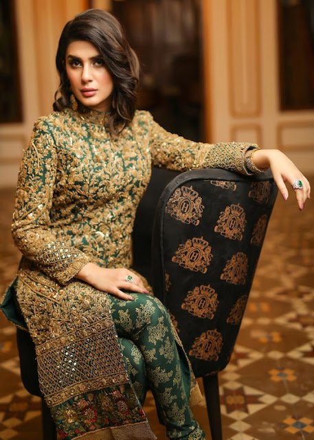 HSY Emerald jacket formal bridal dress