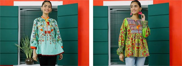 Ethnic top fusion collection