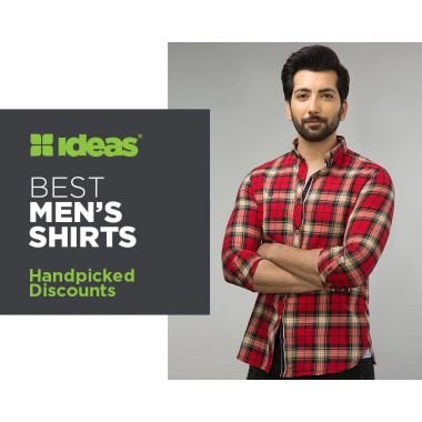 Gul Ahmed Best Men's Shirt collection
