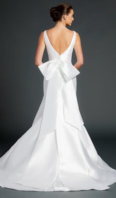 Anne Barge Bateau Neckline Sleeveless Fit and Flare Bridal Dress