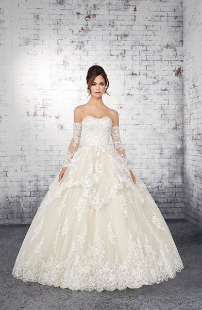 UK Madeline gardner style white color wedding dress