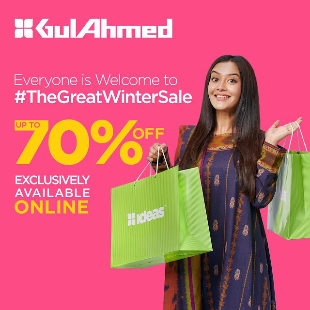 Ideas by gul Ahmed winter sale 2020-2021
