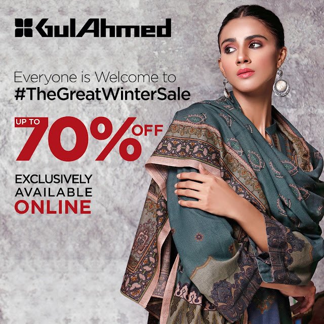 Gul Ahmed Winter Sale 2020-2021