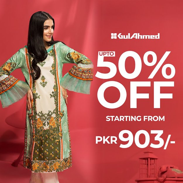 Gul Ahmed Eid-ul-Fitr sale collection