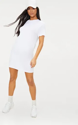 Basic White Short Sleeve T Shirt Design