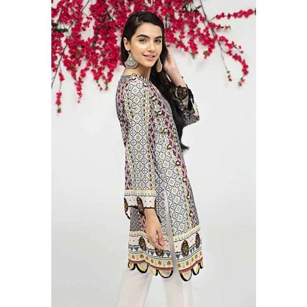 Gul Ahmed gale gul Black color Unstitched stirts collection