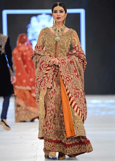 HSY lambent red bridal dress