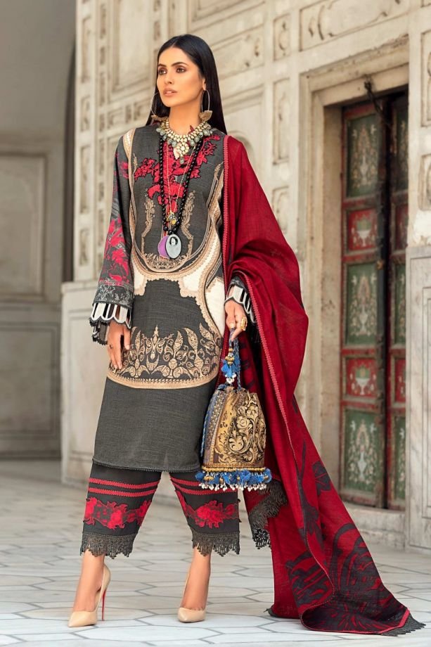 Sana safinaz Kurnool winter Printed color dress 2021