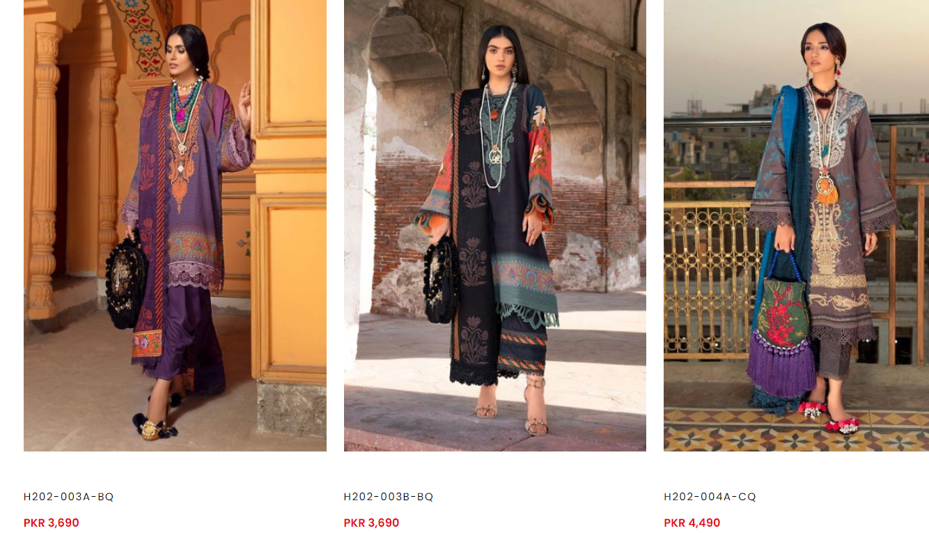 Sana Safinaz winter dresses collection i