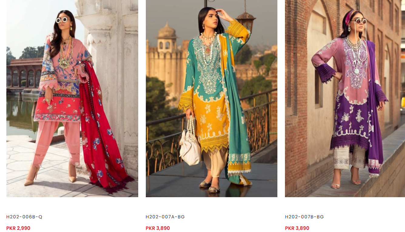 Sana Safinaz winter dresses collection iii