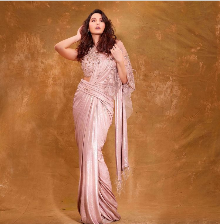 Indian organza saree and half saree design 2021