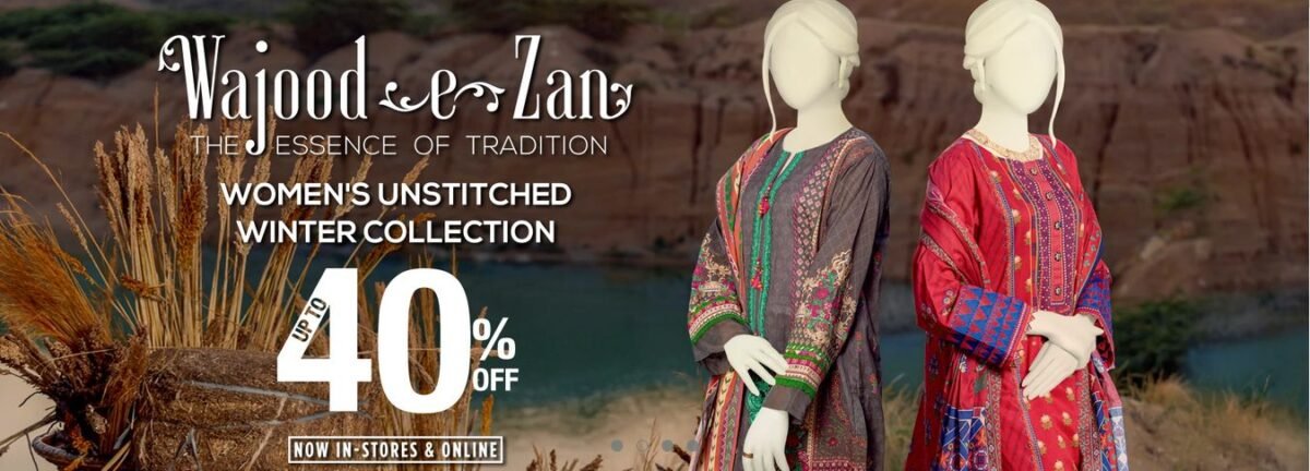 Mtj winter sale on women unstitched Dresses